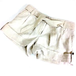 ‼️SOLD‼️J. Crew City Fit Linen Mini Shorts Size 8